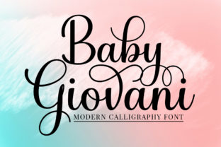 Baby Giovani Script: A Refined Script Font for Elegant Branding