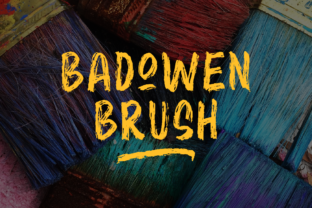 Badowen Brush for Creative Branding and Design Projects
