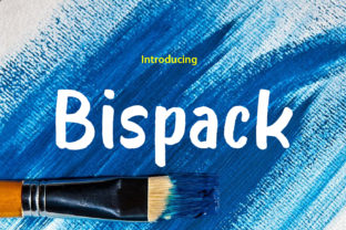 Bispack: A Fun and Happy Display Font for Editorial Design