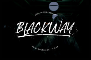 Blackway: A Modern Display Font for Authentic Branding