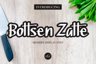 Bottsen Zatte: A Bold Font for Business Branding