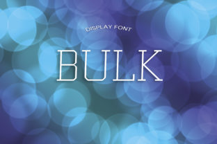 Bulk Font for a Polished and Memorable Brand Look