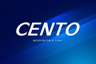 Cento Sans Serif Font for Modern Editorial Design