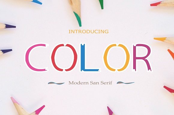 Color Font for Vibrant Branding and Eye-Catching Designs