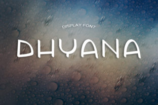 Dhyana Display Font for Modern Web Design