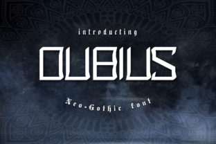 Dubius: A Modern Display Font for Elegant Digital Branding