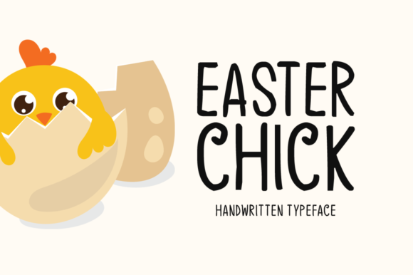 Easter Chick: A Font with Personality for Your Branding Projects