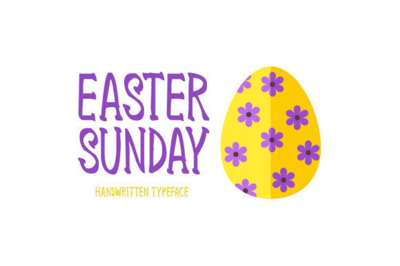 Easter Sunday: A Playful Font for Branding That Speaks Volumes