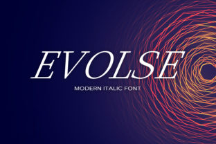 Evolse Font: A Modern Display Typeface for Design Projects