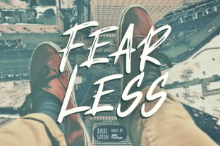 Fear Less: A Display Font for Editorial Elegance