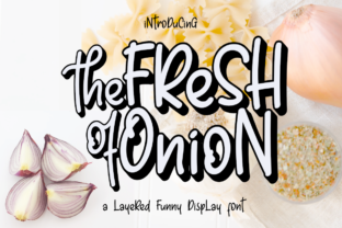 Fresh Onion Font for Polished Branding and Creative Projects