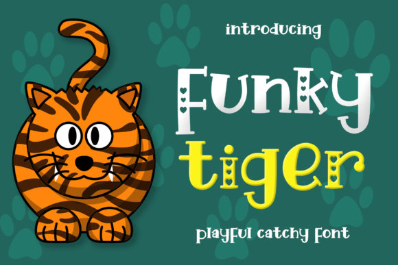 Funky Tiger Font for Modern Web Design Projects
