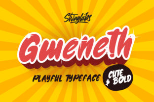 Gweneth Font for Creative Branding and Design Projects