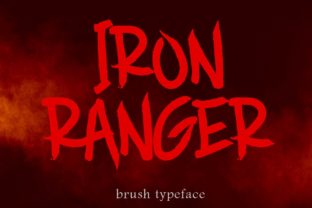 Iron Ranger: A Bold Display Font for Editorial Impact