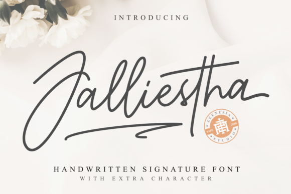 Jalliestha Font for a Fresh Brand Look