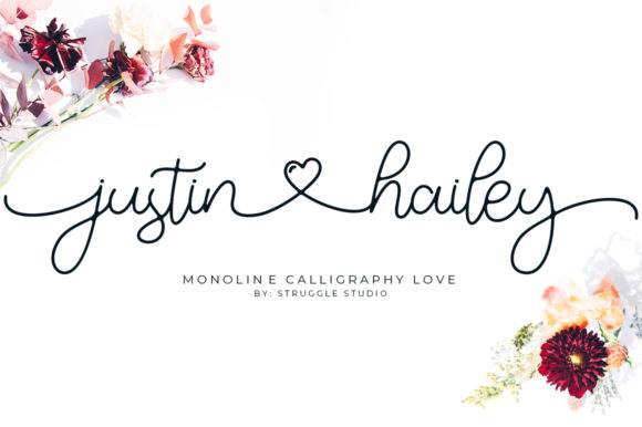 Justin Hailey Monoline Font for Timeless Branding and Elegant Design