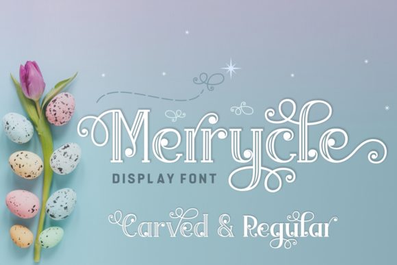Merrycle Font Adds Enchantment to Campaign Designs