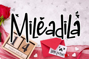Mileadila Font for Romantic Branding and Professional Design