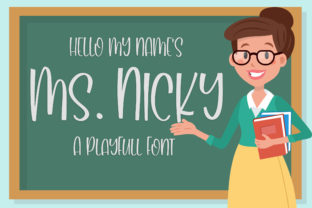 Mr. Nicky: A Friendly Display Font for Creative Campaigns