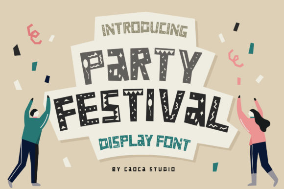 Party Festival Font for Vibrant Campaign Designs