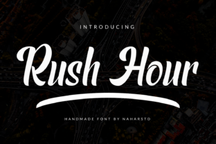 Rush Hour Font for Bold Digital Branding