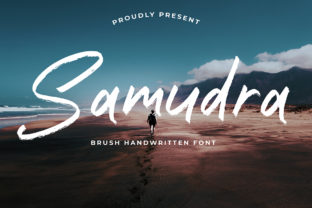 Samudra: A Handwritten Font for Luxurious Branding