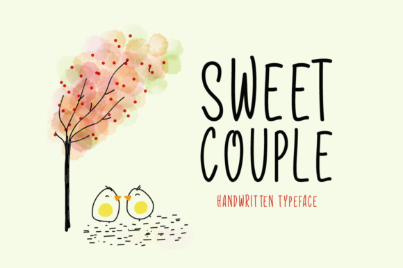 Sweet Couple Font for Eye-Catching Campaign Designs