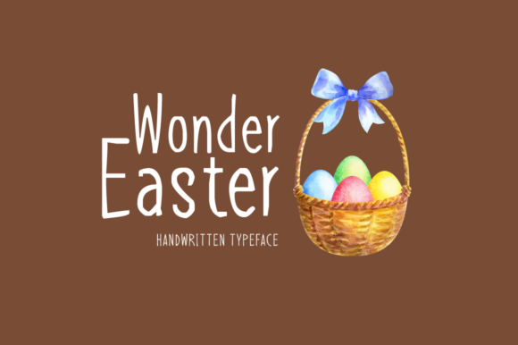 Wonder Easter: A Handwritten Font for Creative Digital Campaigns