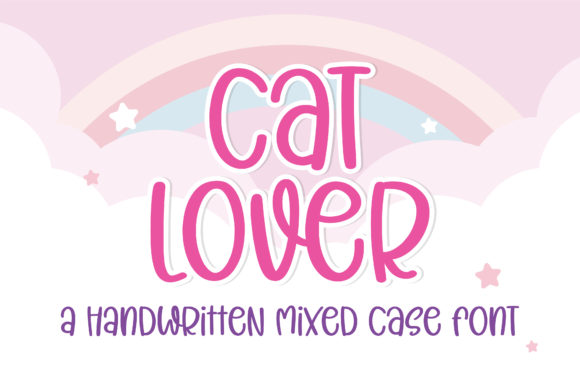 XCat Lover Font for Handmade Creations and More